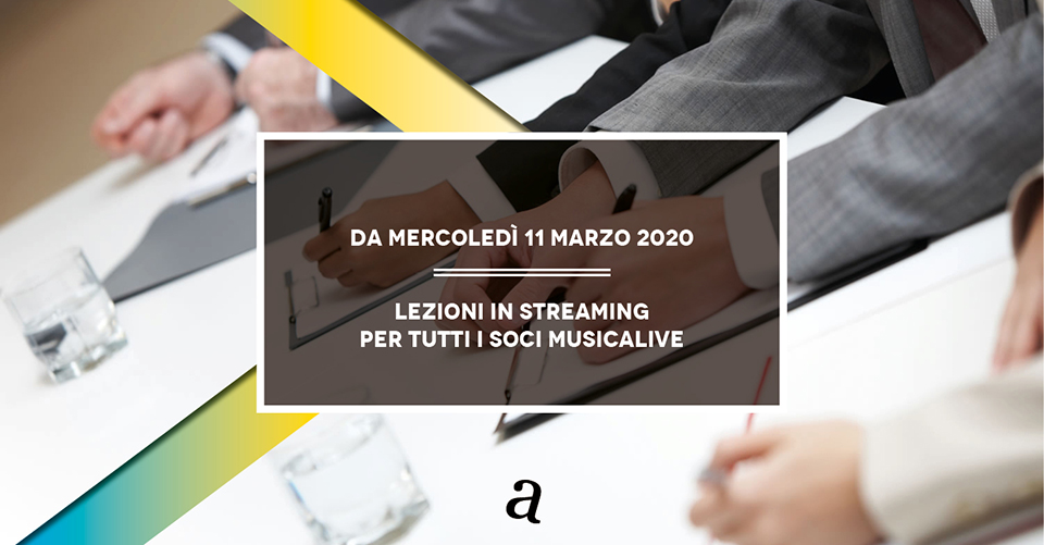 Musicalive | Lezioni di musica in streaming