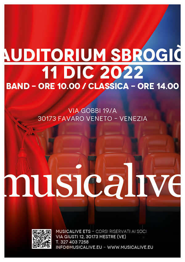 Musicalive - Live at Auditorium Sbrogiò - Favaro Veneto - Mestre
