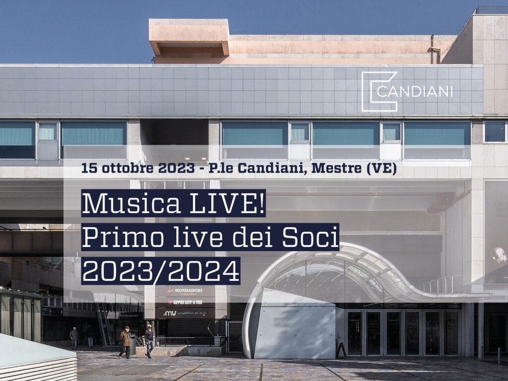 Musicalive - Musicalive primo live dei Soci 2023/2024 in Piazzale Candiani