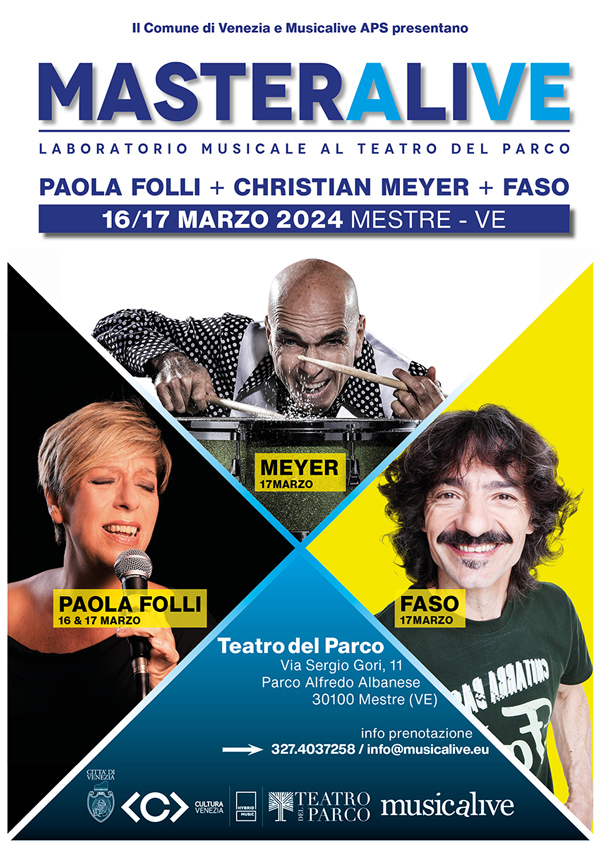 Musicalive - Masterclass - MasterAlive - Paola Folli + Christian Meyer + Faso