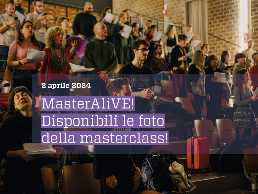 Musicalive - Masteralive - Foto della masterclass 2024